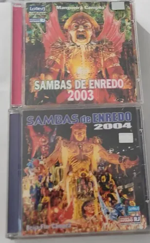 Sambas de Enredo 10 CDS - Mangueira e Beija-Flor