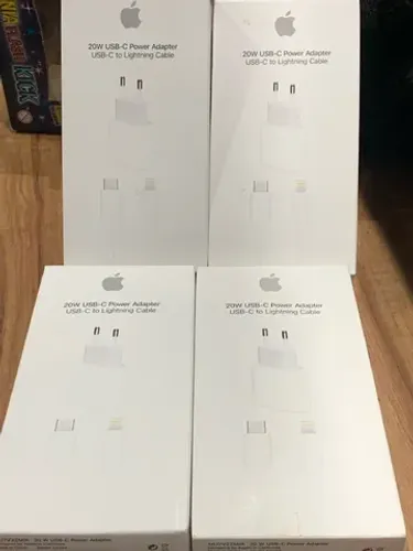 Carregador de IPhone completo USB-C
