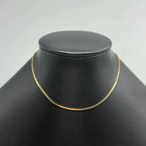 Colar diamantadas detalhada | Camadas em ouro