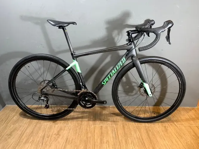 Bicicleta Seminova Specialized Diverge Sport Carbon Tamanho 54