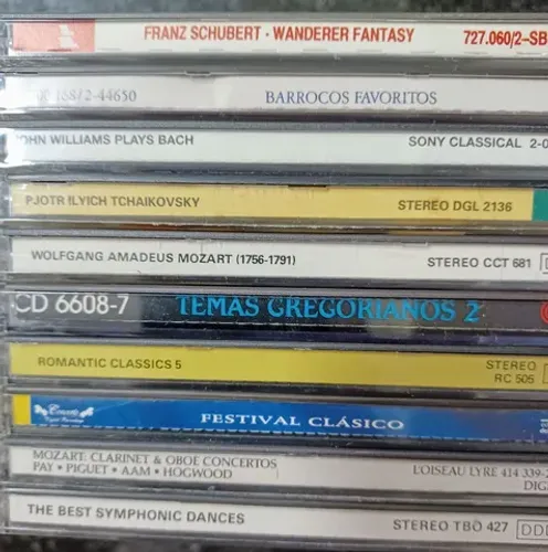 Pacote CDs música clássica 