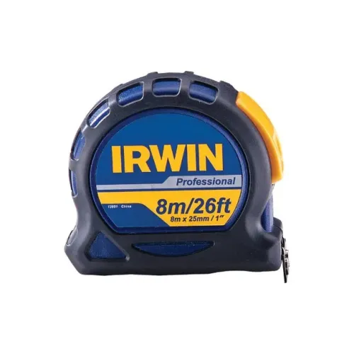 Trena Profissional Emborrachada com Ganho Magnética Dupla Marcação 8M x 25mm Irwin IW13951