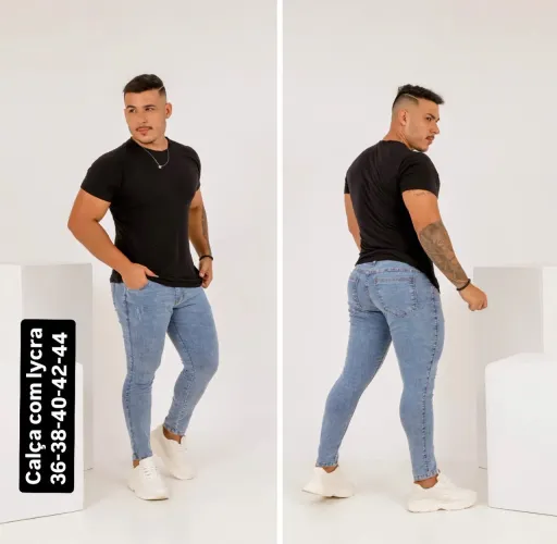 Calça jeans masculina ?