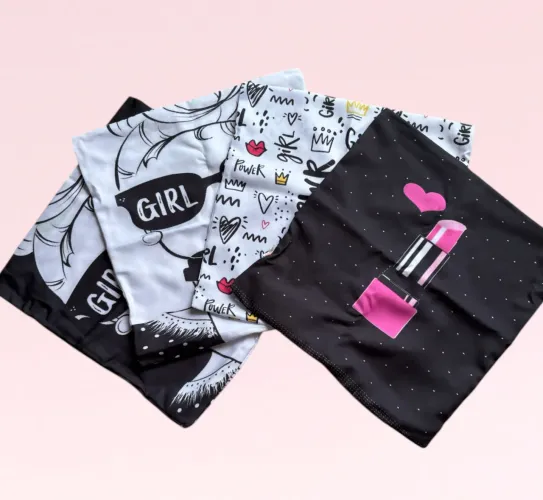 Kit de 4 Almofadas Decorativas - Girl Power