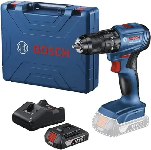 Furadeira Parafusadeira Impacto 18V GSB185LI-1B Sem Fio, 1 bateria-Bosch