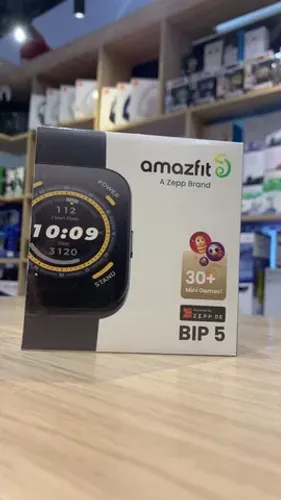 Smartwatch Amazfit Bip 5 - Loja fisica - 3 Meses de Garantia - 9x Sem Juros