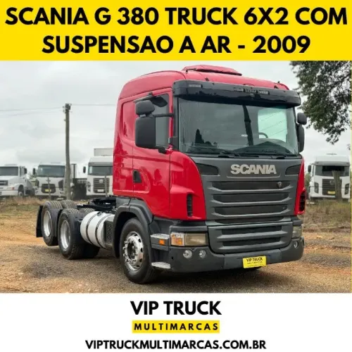 Scania G 380 Truck 6x2 suspensao a ar cavalinho caminhao trator