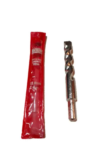 Broca Para Concreto Vidia 19mm X 160mm 3/4 