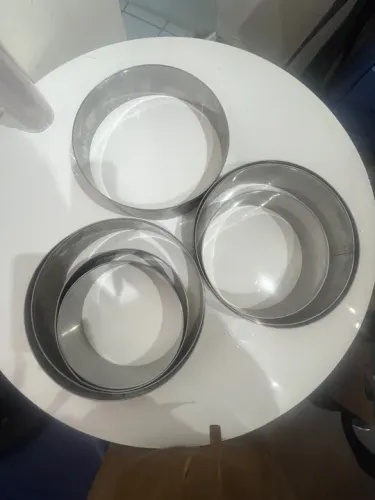 Conjunto aros para bolo