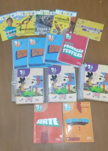 Kit completo livro SAS 9º ano
