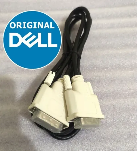 Cabo DVI - Original Dell - 1080p 60Hz - 1.5 Metros - Universal Qualquer DVI - Novos ok