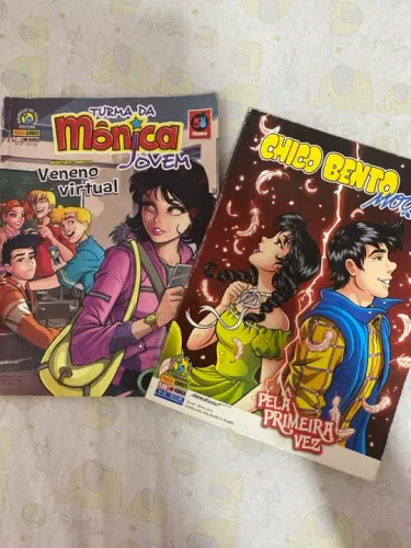 Quadrinhos turma da Mônica jovem