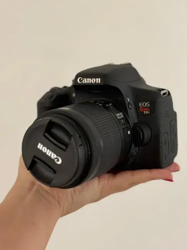 Câmera Canon rebel t6i 