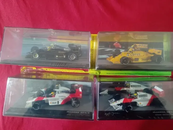 Coleção de Miniaturas Ayrton Senna