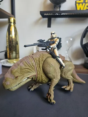 Dewback + sandtrooper star wars raro