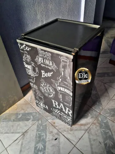 Envelopamento de frigobar !