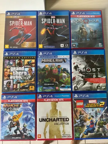 Jogos PS4 Diversos - Edição Especial, Novos e Usados
