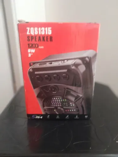 Caixa de Som Bluetooth ZQS1315 1200 mAh 8W