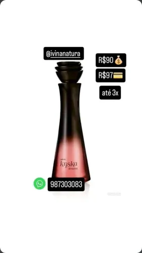 Perfume Kriska Drama Natura 100ml