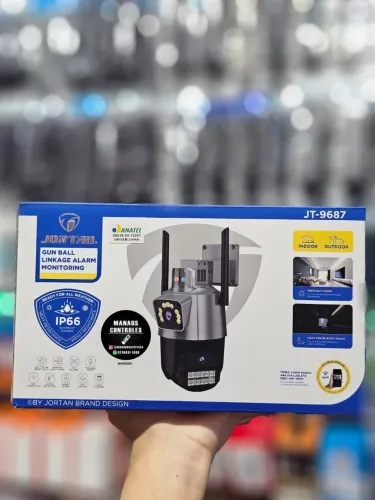 Camera de Segurança wi-fi com Lente Dupla 