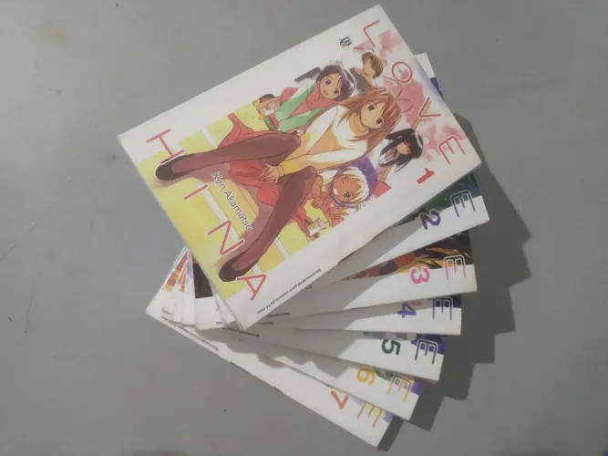 Love Hina - (Volumes 1 a 7)