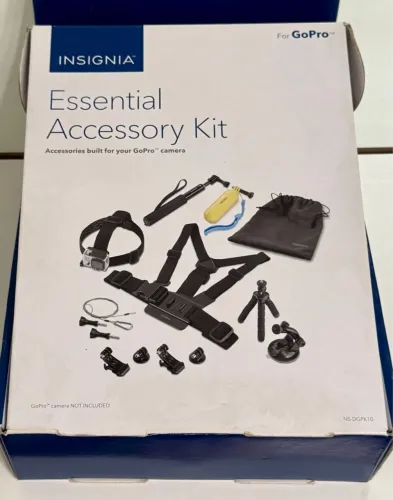 INSIGNIA Essential Accessory Kit - Kit Completo para sua GoPro!
