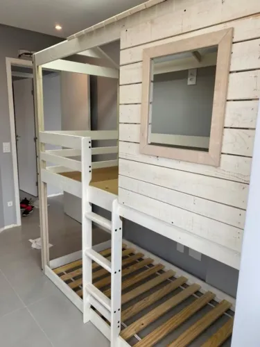 Cama Beliche Casinha - Casa Tema