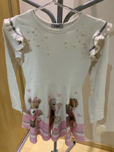 Vestido Infantil Kukiê Ursinhos