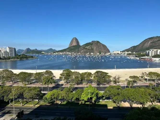 Lindo Apartamento 2 Quartos Vista Deslumbrante Praia de Botafogo