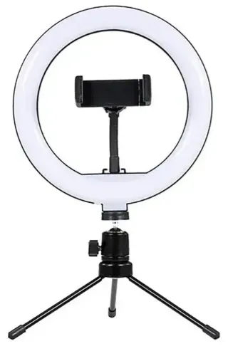 Ring Light c/ Suporte Celular (Entrega)