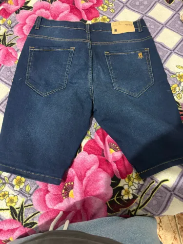 bermuda jeans polo wear numeração 38 nova retirada na praça dos trabalhadores