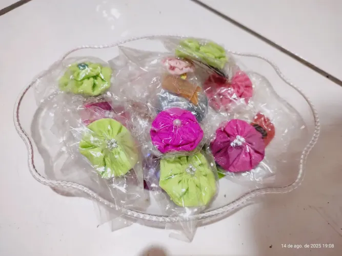 R$3,00 Cada Presilha de Florzinha ou 11 Unidades por apenas R$ 20,00 