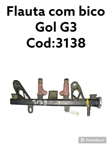 Flauta Com Bicos Gol G3 Cod 3138