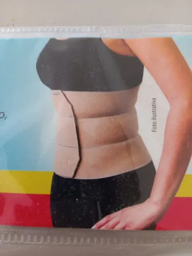 Cinta modeladora para abdomen e cintura