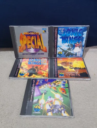 Neo geo cd lote de jogos valores dos itens na descrição 