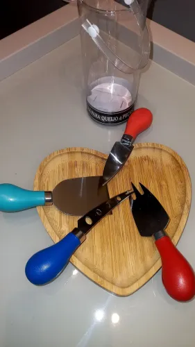 Conjunto de Facas para Queijo - 4 Peças