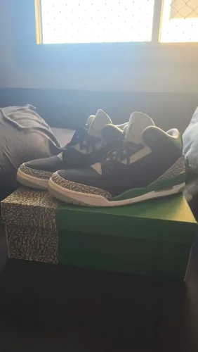 Jordan 3 pine green *ler descrição