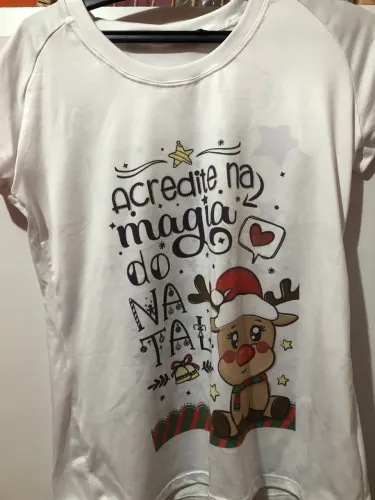 Camiseta Estampa Natalina