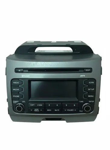 Rádio original Kia Sportage 2015 - completo, excelente estado