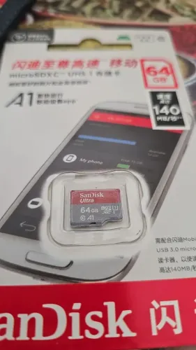 (3 por 169) Cartão Micro SD Sandisk Ultra 64gb