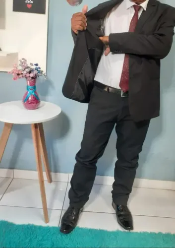 Terno Masculino Preto