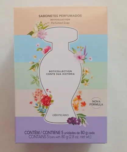Sabonete Boticário 5 unidades