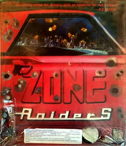 cd de jogos zone raiders carros velocidade lacrado 127cx