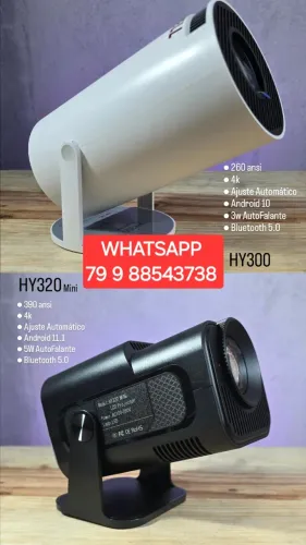 Projetor 4 Lançamentos ( 79.9 8854_3738 )+ ORIGINAL + LACRADO HY320 MINI HY300 HY350