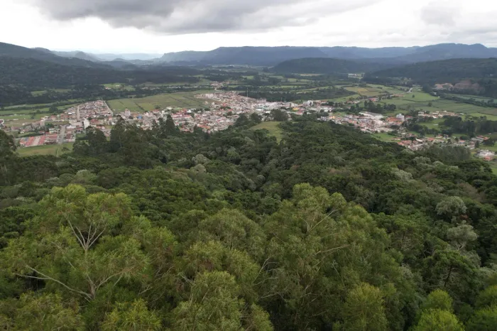 11 hectares no Morro do Parapente com vista panorâmica para a cidade de Urubici/ SC