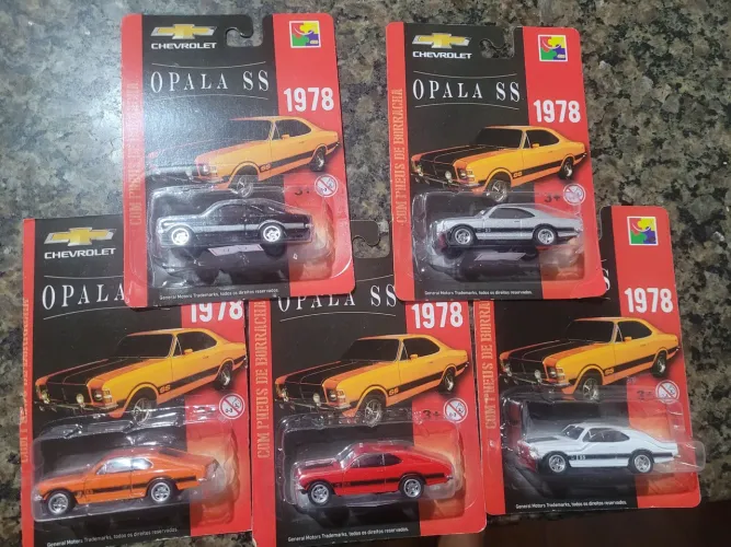 Miniaturas Chevrolet Opala SS 1978 -escala 1/64