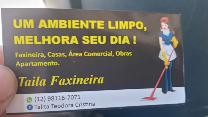 Diarista e faxineira 