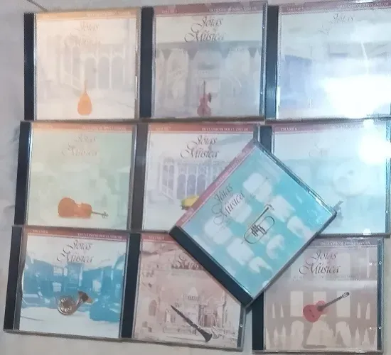 10 Cd's de 1996 "Jóias da Música" Revista Caras - Coleção Completa - Raridades