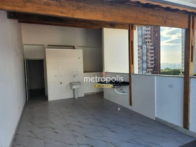 Cobertura à venda, 144 m² por R$ 740.000,00 - Vila Assunção - Santo André/SP