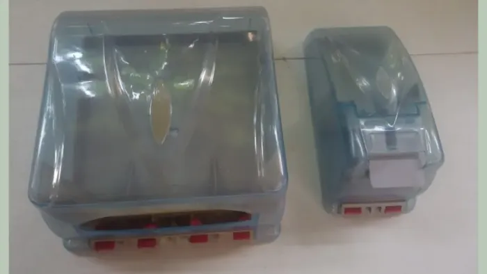 KIT DE PORTA TOALHAS INTERFOLHAS + SABONETEIRA- ACRÍLICO LUXO